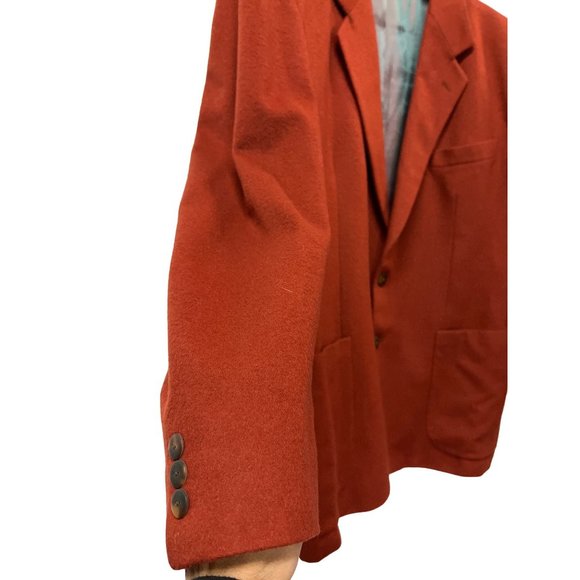 Vintage Mondo di Marco Sport Coat Wool Box Blazer Jacket Made in Italy for Saks - Picture 4 of 10